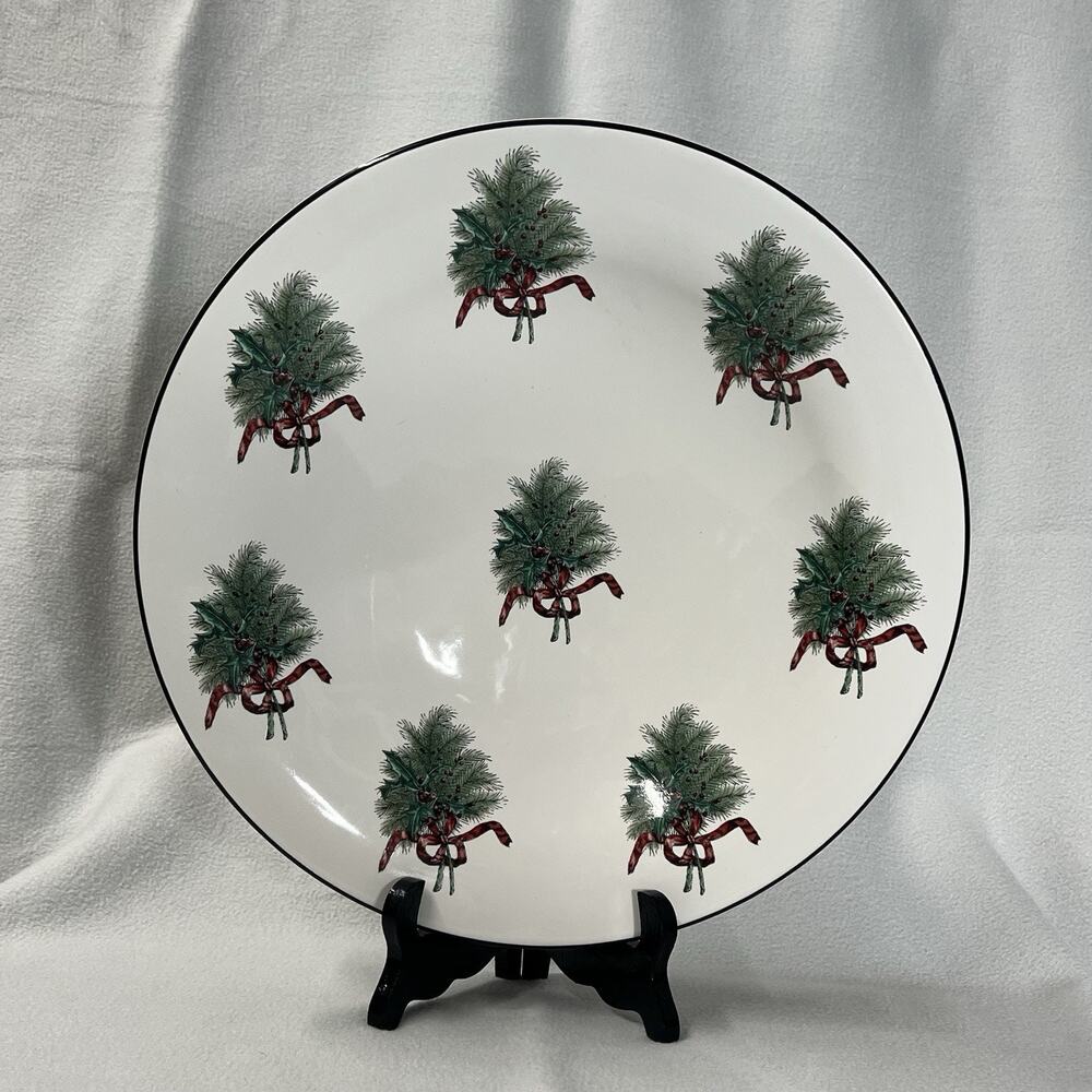 Centerpiece Farmers Market Holiday Greetings PFALTZGRAFF discontinued christmas